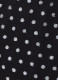 Etoile Silver Polka Dot Tie Neck Blouse